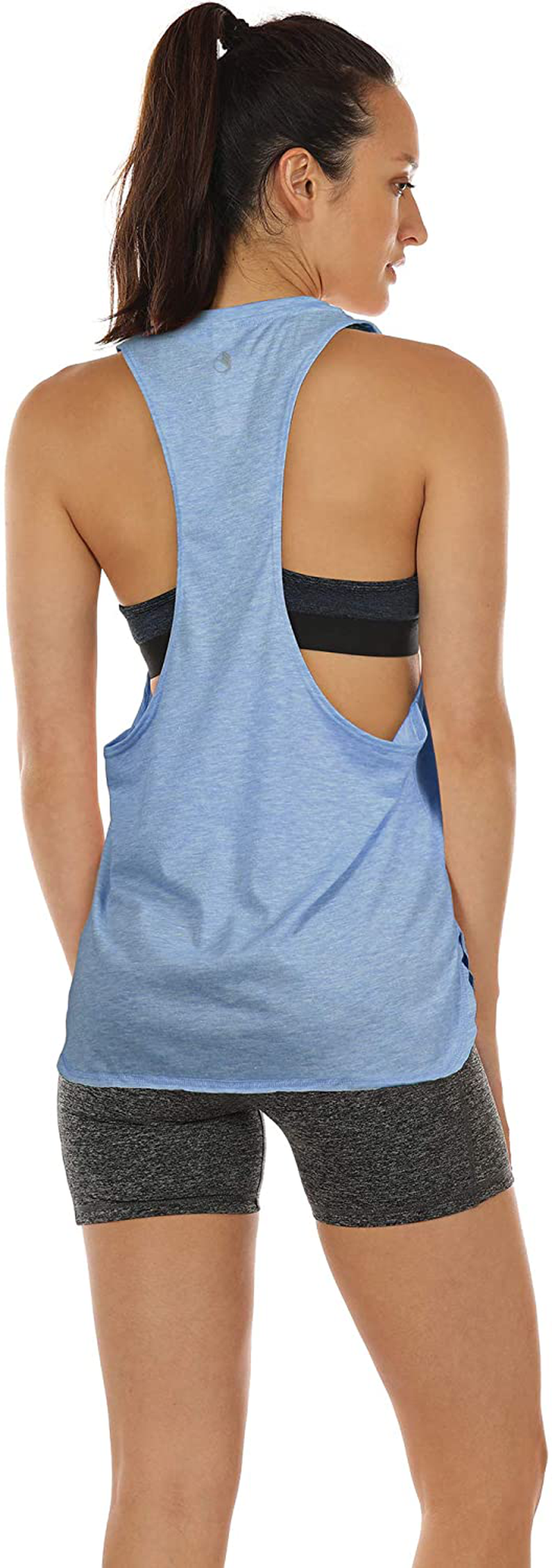 Icyzone Workout Tank Tops for Women - Running Muscle Tank Sport Exercise Gym Yoga Tops Athletic Shirts(Pack of 3) Apparel & Accessories > Clothing > Activewear Kylie Max   