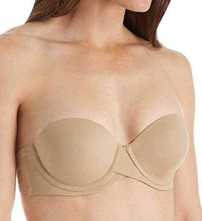 Maidenform Women's Stay Put Strapless Bra Se6990 Apparel & Accessories > Clothing > Underwear & Socks > Bras Maidenform Body Beige 38D 