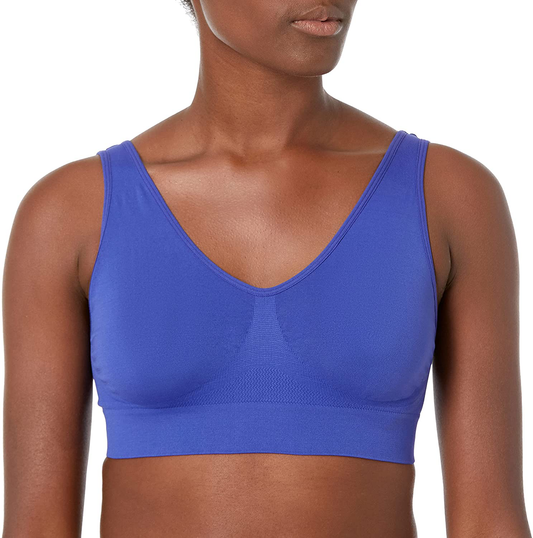 Hanes Women'S Get Cozy Pullover Comfortflex Fit Wirefree Bra MHG196 Apparel & Accessories > Clothing > Underwear & Socks > Bras Kylie Max   