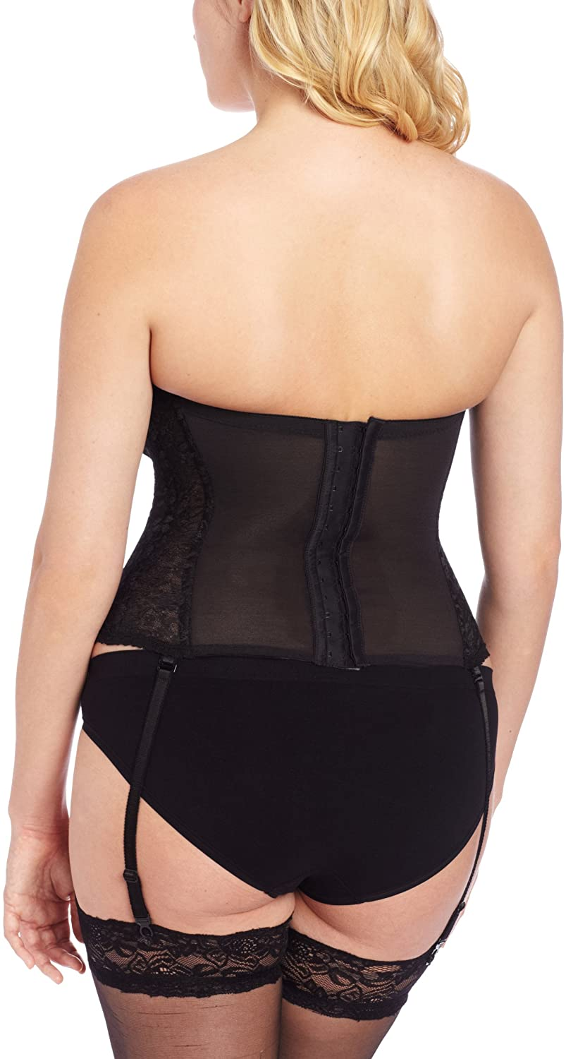 Carnival Women'S Full Figure Lace Corset Bra Apparel & Accessories > Clothing > Underwear & Socks > Lingerie Carnival   