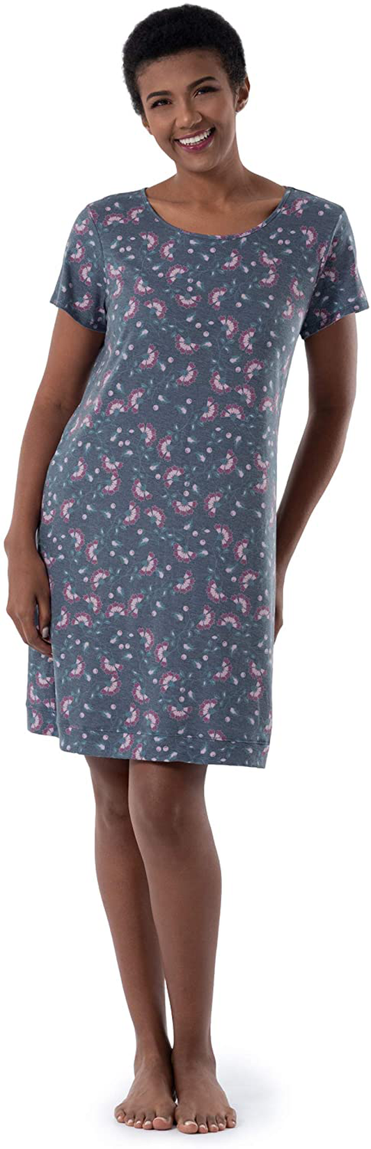 Fruit of the Loom Women'S Super Soft and Breathable Sleep Shirt Apparel & Accessories > Clothing > Sleepwear & Loungewear > Nightgowns Kylie Max   