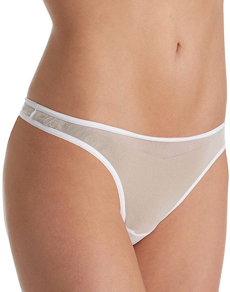 Cosabella Women's Soire Thong Panty Apparel & Accessories > Clothing > Underwear & Socks > Underwear Cosabella White Small-Medium 