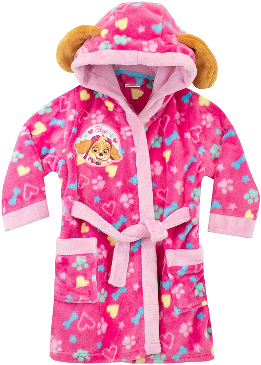 Paw Patrol Girls Robe Apparel & Accessories > Clothing > Sleepwear & Loungewear > Robes Kylie Max   