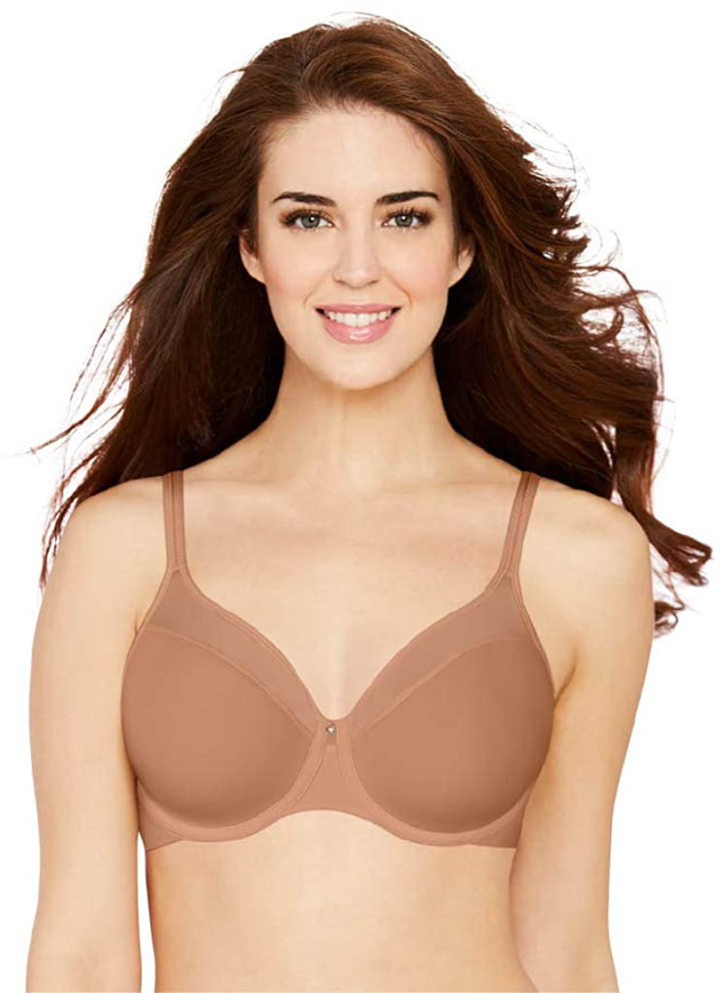 Bali Women's One Smooth U Ultra Light Illusion Neckline Underwire Bra DF3439 Apparel & Accessories > Clothing > Underwear & Socks > Bras Bali Women's IA - Bras Cinnamon Butter 40D 