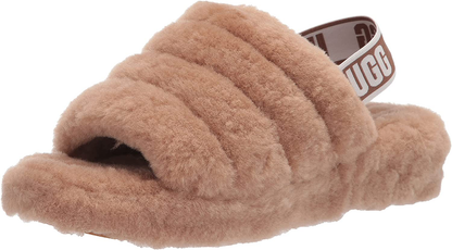 UGG Women's Fluff Yeah Slide Slipper Arts & Entertainment > Party & Celebration > Gift Giving UGG Chestnut 7 