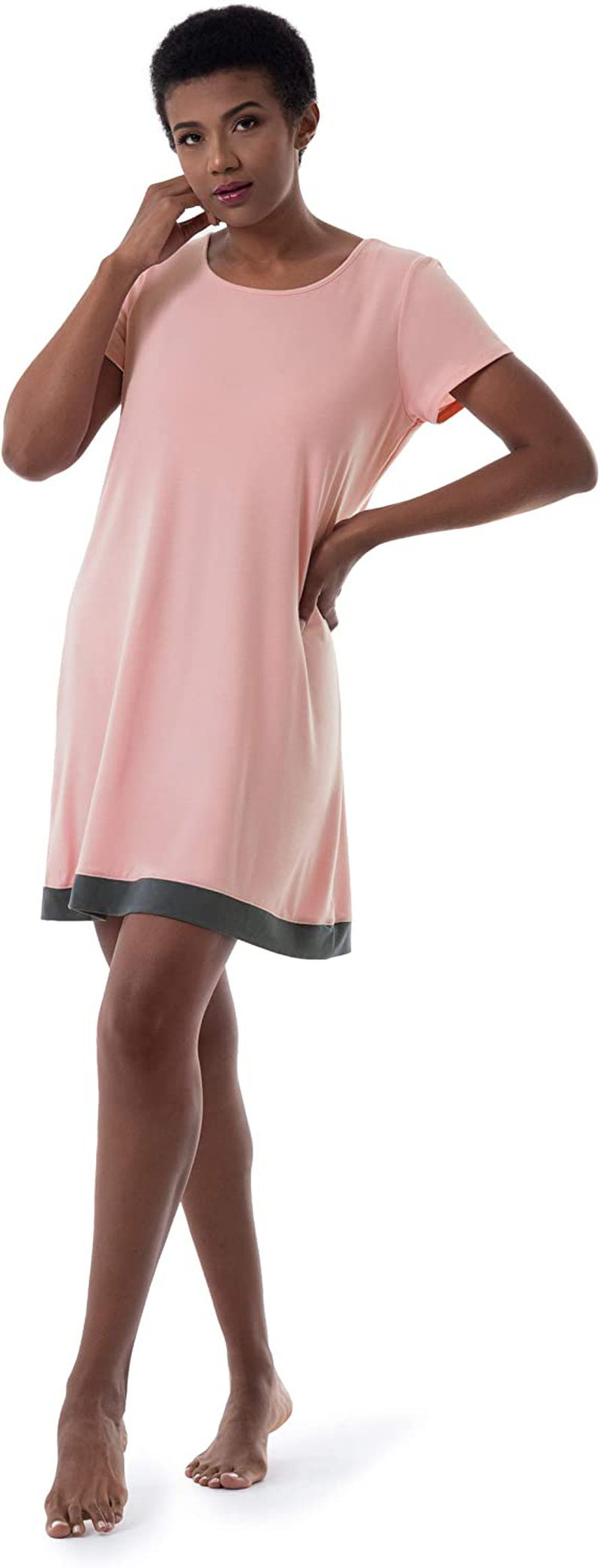 Fruit of the Loom Women'S Super Soft and Breathable Sleep Shirt Apparel & Accessories > Clothing > Sleepwear & Loungewear > Nightgowns Kylie Max   