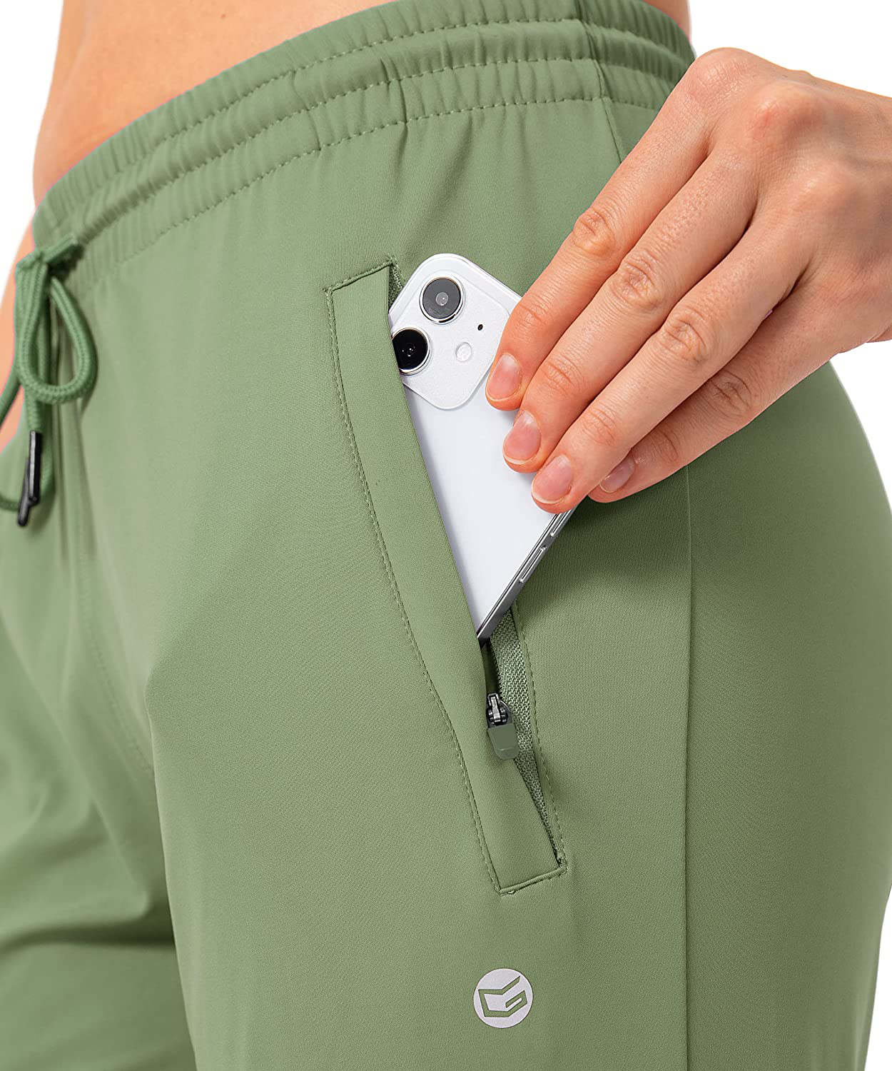 G Gradual Women'S Joggers Pants with Zipper Pockets Tapered Running Sweatpants for Women Lounge, Jogging Apparel & Accessories > Clothing > Activewear Kylie Max   