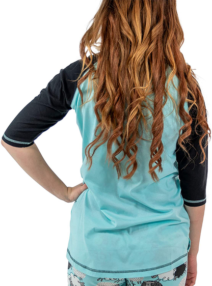Lazy One Women'S Leggings and Tees, Pajama Separates, Cozy Loungewear for Women Apparel & Accessories > Clothing > Sleepwear & Loungewear > Pajamas Kylie Max   