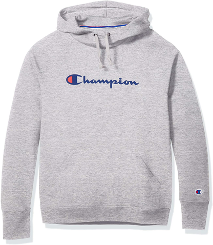 Champion Women'S Classic Script Logo, Powerblend Fleece Hoodie Apparel & Accessories > Clothing > Activewear Kylie Max   