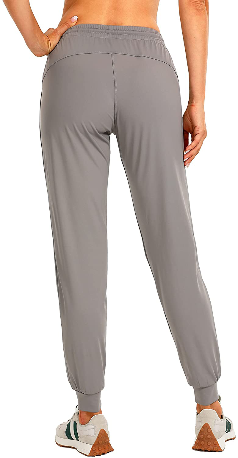 G Gradual Women'S Joggers Pants with Zipper Pockets Tapered Running Sweatpants for Women Lounge, Jogging Apparel & Accessories > Clothing > Activewear Kylie Max   
