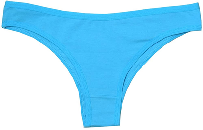 Nightaste Women'S 10-Pack Cotton Tanga Panties Half Back Coverage Bikini Briefs Underwear Apparel & Accessories > Clothing > Underwear & Socks > Underwear Nightaste   