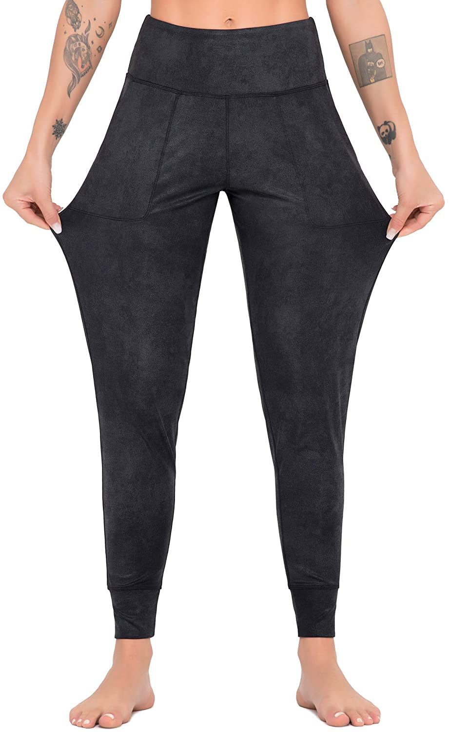 Dragon Fit Joggers for Women with Pockets,High Waist Workout Yoga Tapered Sweatpants Women'S Lounge Pants Apparel & Accessories > Clothing > Activewear Kylie Max   
