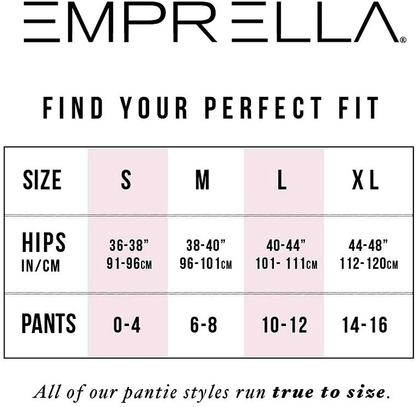 Emprella Women Underwear, 10 Pack Womens Cotton Stretch Bikini Panties for Ladies Apparel & Accessories > Clothing > Underwear & Socks > Underwear Emprella   