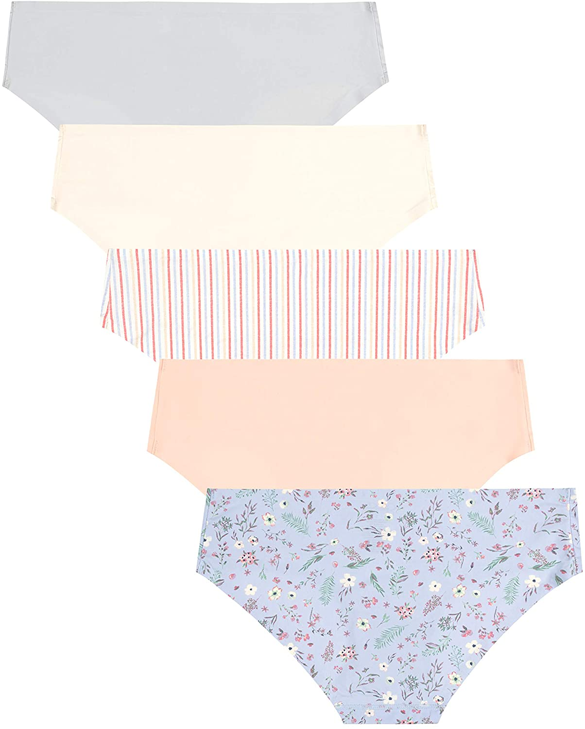 Jessica Simpson Women'S Underwear - Seamless Hipster Briefs (3/5/6 Pack) Apparel & Accessories > Clothing > Underwear & Socks > Underwear Jessica Simpson   
