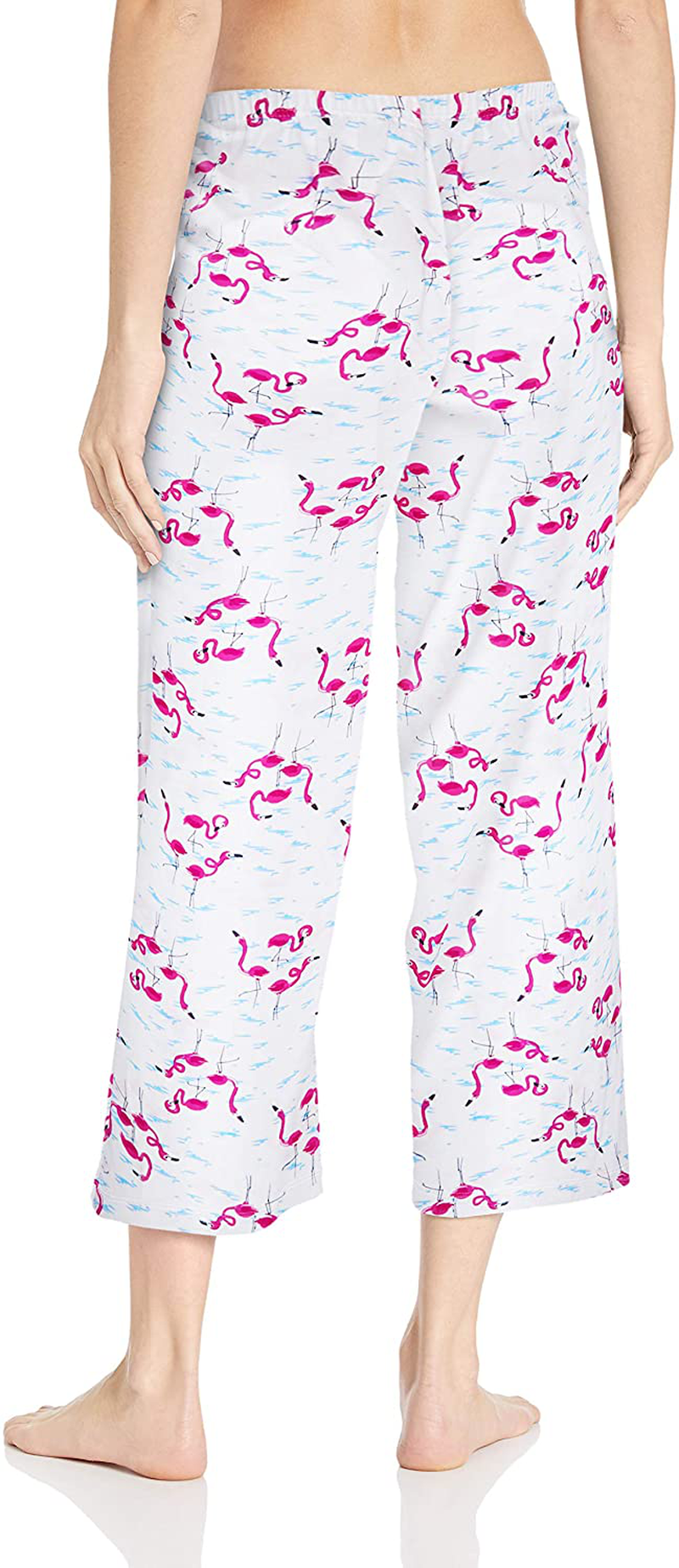 HUE Womens Printed Knit Capri Pajama Sleep Pant Apparel & Accessories > Clothing > Sleepwear & Loungewear > Pajamas Kylie Max   
