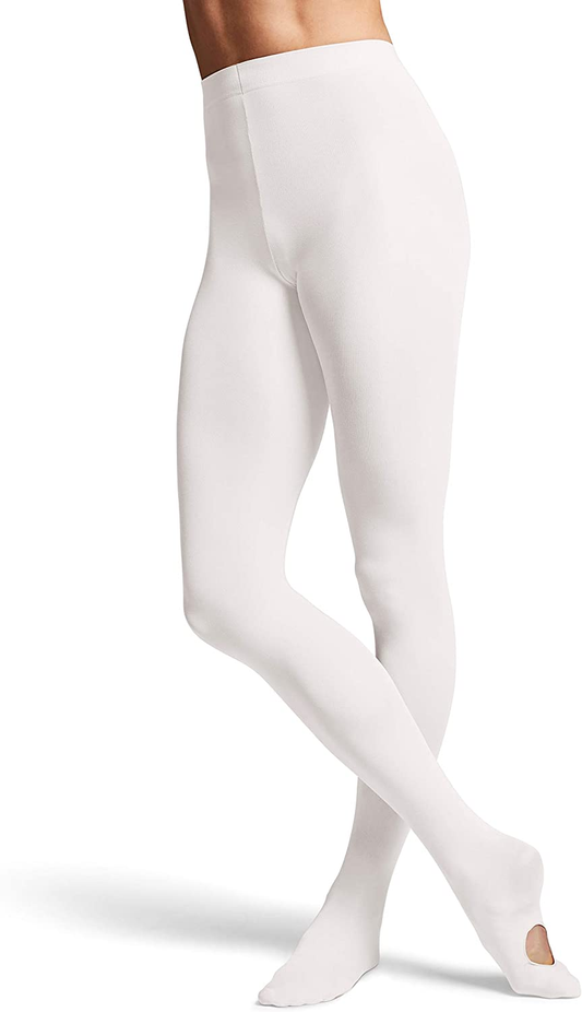 BLOCH Women'S Ladies Contoursoft Adaptatoe Tights Apparel & Accessories > Clothing > Underwear & Socks > Shapewear Bloch White Small 