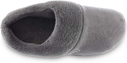 isotoner Women's Cozy Terry Hoodback Clog Slipper with Soft Memory Foam, Comfort Arch Support, and an Indoor/Outdoor Sole Arts & Entertainment > Party & Celebration > Gift Giving KYLIE MAX   