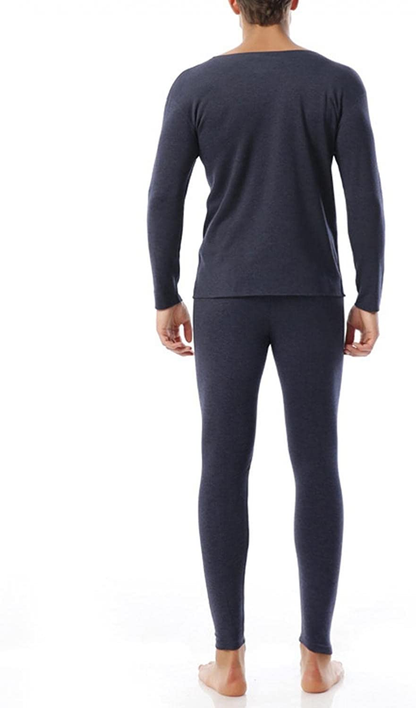 Merthy Thermal Underwear Set for Mens Winter Skiing Cycling Ultra Soft Base Layers Tight Long Johns Top and Bottom Set Apparel & Accessories > Clothing > Underwear & Socks > Shapewear Merthy   