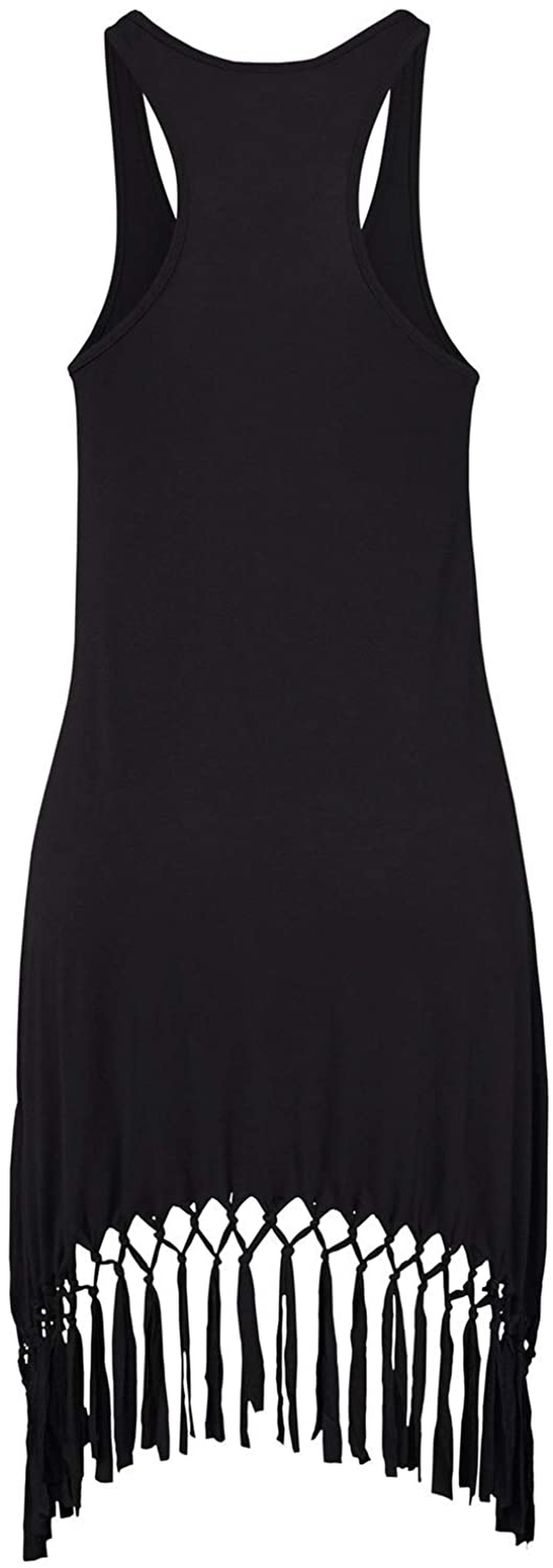 Pinziko Women'S Summer Beach Dress Bikini Cover up Casual Vacation Short Dresses Apparel & Accessories > Clothing > Swimwear Kylie Max   
