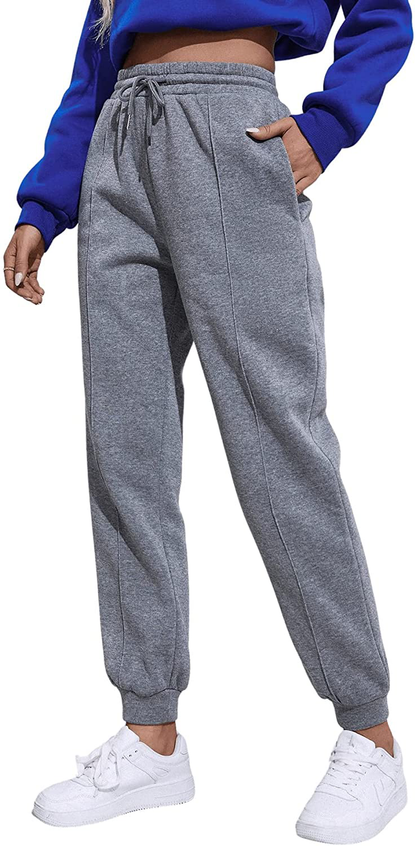Sweatyrocks Women'S Drawstring Waist Striped Side Jogger Sweatpants with Pocket Apparel & Accessories > Clothing > Activewear Kylie Max   