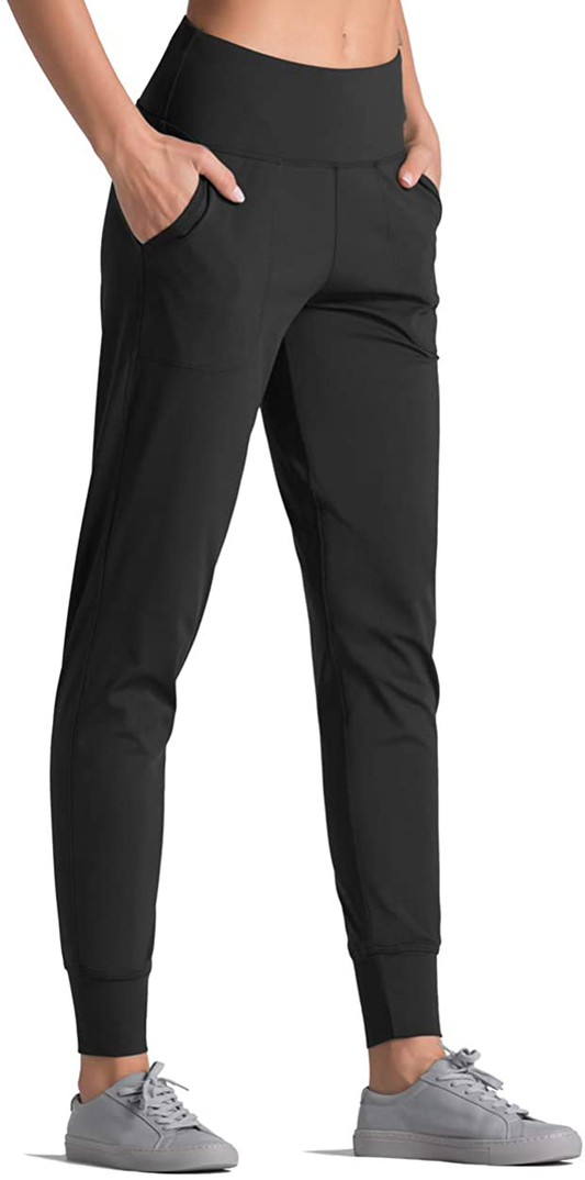 Dragon Fit Joggers for Women with Pockets,High Waist Workout Yoga Tapered Sweatpants Women'S Lounge Pants Apparel & Accessories > Clothing > Activewear Kylie Max   