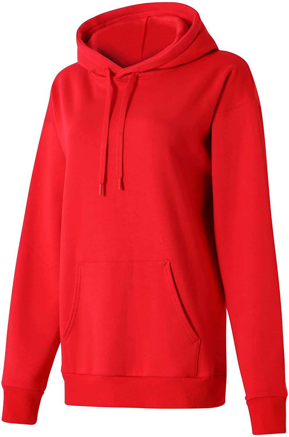 Women'S Basic Pullover Hoodie Loose Fit Ultra Soft Fleece Hooded Sweatshirt with Pockets Apparel & Accessories > Clothing > Activewear Kylie Max   