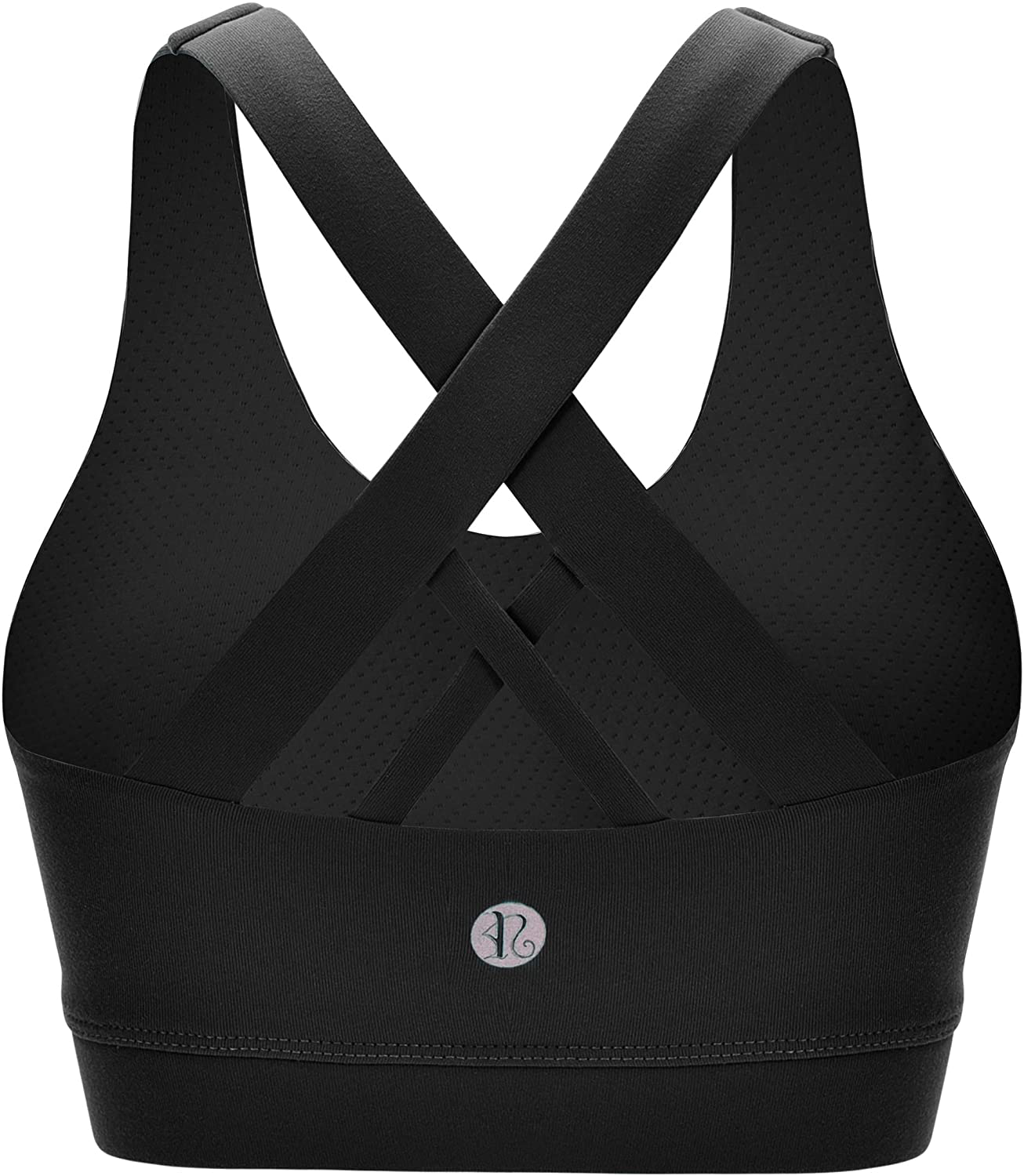 RUNNING GIRL Sports Bra for Women, Criss-Cross Back Padded Strappy Sports Bras Medium Support Yoga Bra with Removable Cups Apparel & Accessories > Clothing > Underwear & Socks > Bras Kylie Max   