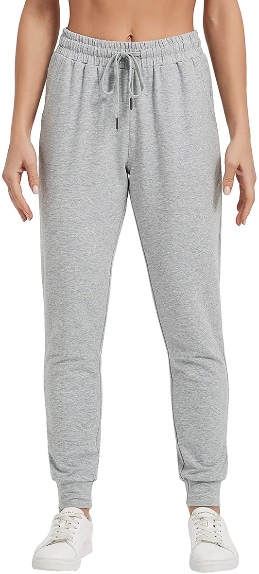Stelle Women'S Sweatpants Lightweight Yoga Joggers Athletic Workout Track Pants with Pockets 28" Apparel & Accessories > Clothing > Activewear Kylie Max   