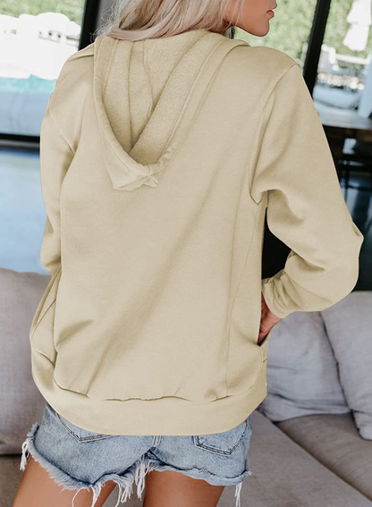 Dokotoo Women'S Full Zip up Hoodie Long Sleeve Hooded Sweatshirts Pockets Jacket Coat for Women Apparel & Accessories > Clothing > Activewear Kylie Max   