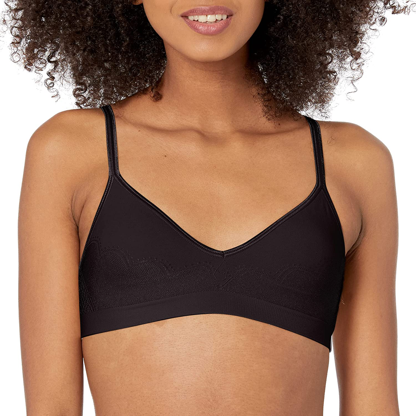Hanes Ultimate Women'S Comfy Support Comfortflex Fit Wirefree Bra DHHU11 Apparel & Accessories > Clothing > Underwear & Socks > Bras Kylie Max   