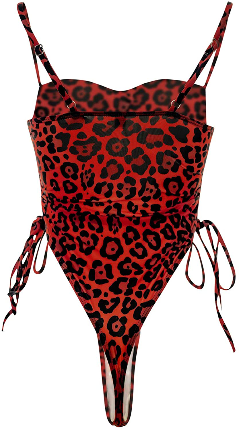 Ioiom Womens Sexy High Waisted One Piece Swimsuit Tummy Control Swimwear Apparel & Accessories > Clothing > Swimwear Kylie Max   