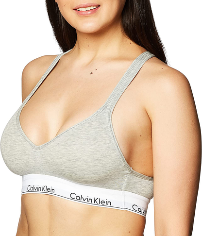 Calvin Klein Women’S Modern Cotton Lightly Lined Bralette Apparel & Accessories > Clothing > Underwear & Socks > Bras Kylie Max   