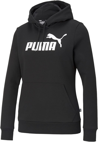 PUMA Women'S Essentials Logo Fleece Hoodie Apparel & Accessories > Clothing > Activewear Kylie Max   