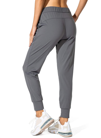 SANTINY Women'S Joggers Pants with Pockets Drawstring Running Sweatpants for Women Lounge Workout Jogging Apparel & Accessories > Clothing > Activewear Kylie Max   