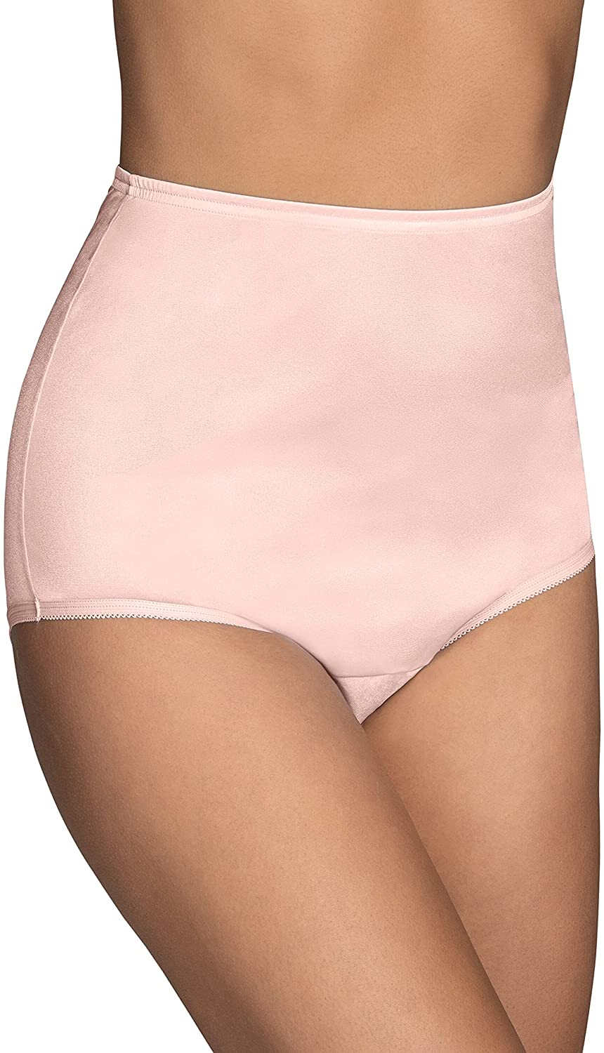 Vanity Fair Women'S Perfectly Yours Traditional Brief Panties Apparel & Accessories > Clothing > Underwear & Socks > Underwear Vanity Fair Nylon - Blushing Pink Nylon 11