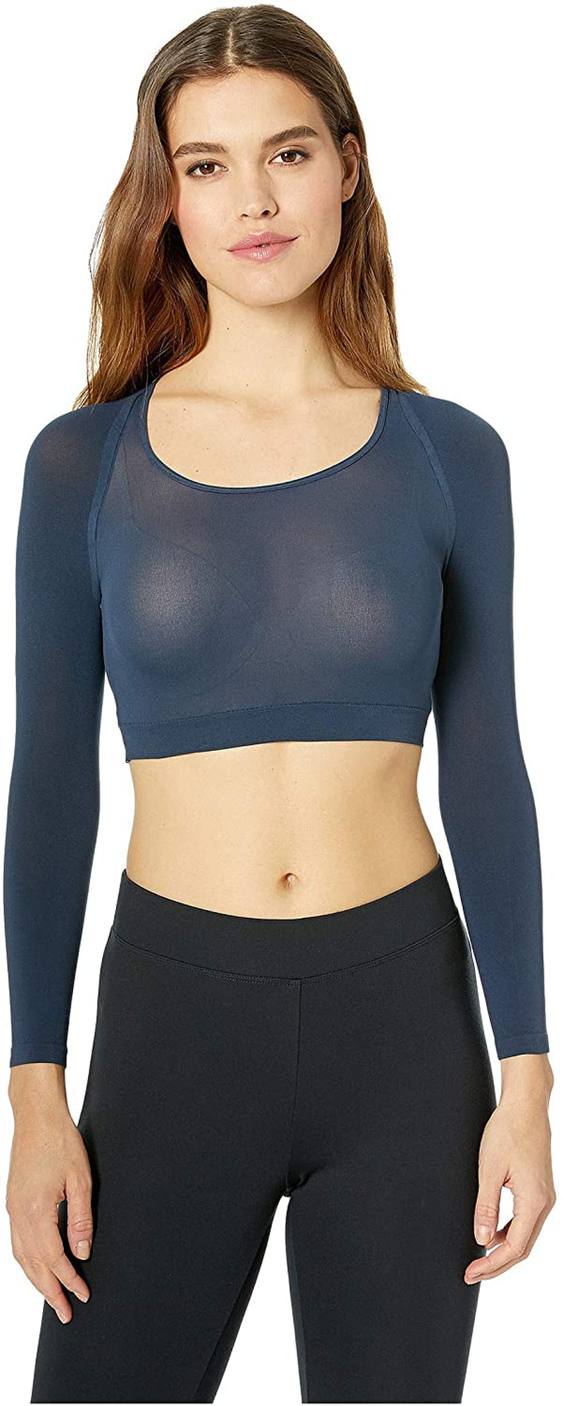 SPANX Women'S Arm Tights Long Compression Sleeve Layering Piece Apparel & Accessories > Clothing > Underwear & Socks > Shapewear SPANX Port Navy Medium 
