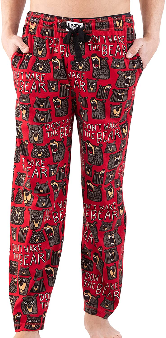 Lazy One Pajama Pants for Men, Men'S Separate Bottoms, Lounge Pants, Funny, Humorous Apparel & Accessories > Clothing > Sleepwear & Loungewear > Pajamas Kylie Max   