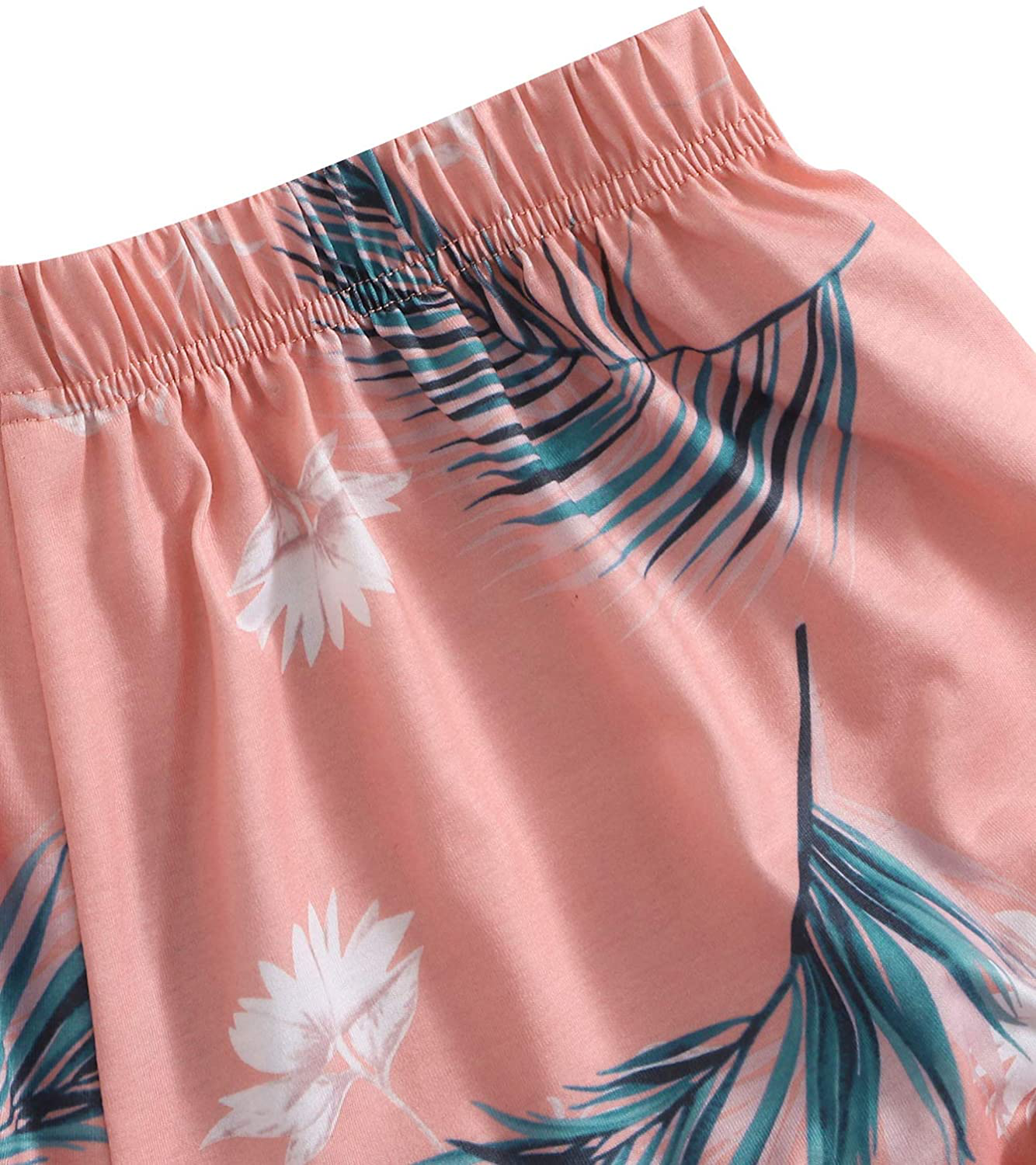 Shein Women'S Summer Floral Print Cami Top and Shorts Pajamas Set Apparel & Accessories > Clothing > Sleepwear & Loungewear Kylie Max   