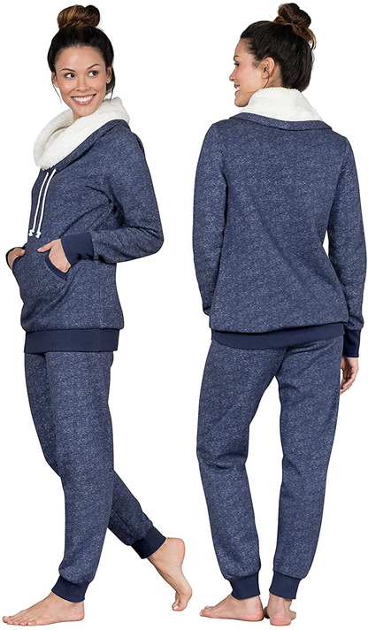 PajamaGram Soft Fleece Pajamas Women - Womens Pajama Sets Apparel & Accessories > Clothing > Sleepwear & Loungewear > Pajamas PajamaGram   