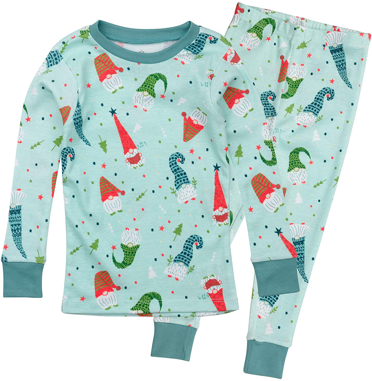 Honestbaby Organic Cotton 2-Piece Snug Fit Pajama Set Apparel & Accessories > Clothing > Sleepwear & Loungewear > Pajamas Kylie Max   