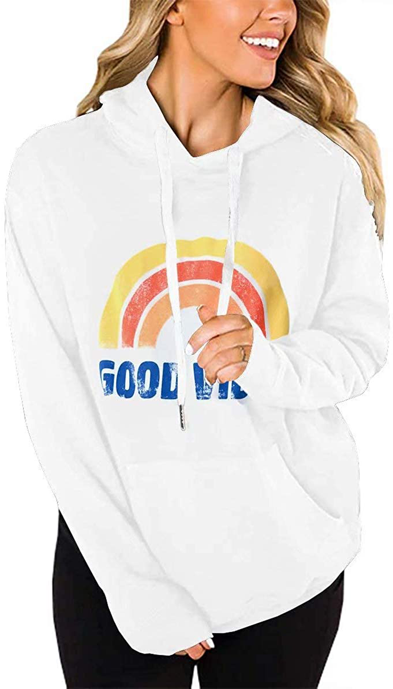 LACOZY Women'S Hoodies Long Sleeve Shirt Casual Graphic Tee Shirt Fall Clothes for Women Tops Blouse Apparel & Accessories > Clothing > Activewear Kylie Max   