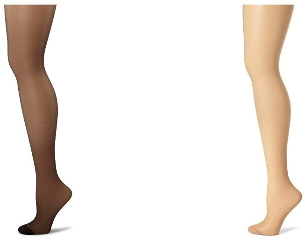 Hanes Women'S Control Top Reinforced Toe Silk Reflections Panty Hose Apparel & Accessories > Clothing > Underwear & Socks > Shapewear Hanes   