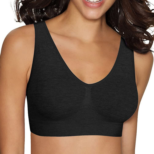 Hanes Women'S Get Cozy Pullover Comfortflex Fit Wirefree Bra MHG196 Apparel & Accessories > Clothing > Underwear & Socks > Bras Kylie Max   