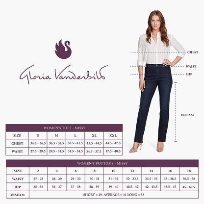 Gloria Vanderbilt Women'S Amanda Basic Jean Short Apparel & Accessories > Clothing > Shorts Kylie Max   