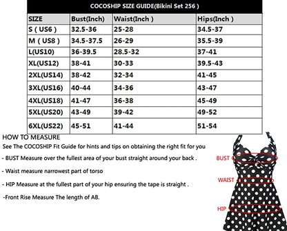 COCOSHIP Vintage Sailor Pin up Swimsuit Retro One Piece Skirtini Cover up Swimdress(Fba) Apparel & Accessories > Clothing > Swimwear Kylie Max   