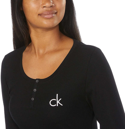 Calvin Klein Womens 2 Piece Fleece Pajama Set Apparel & Accessories > Clothing > Sleepwear & Loungewear > Pajamas Calvin Klein   