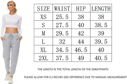 MOUEEY Women'S Super Warm Sherpa Lined Athletic Sweatpants Jogger Fleece Pants with Zipper Pockets Apparel & Accessories > Clothing > Activewear Kylie Max   