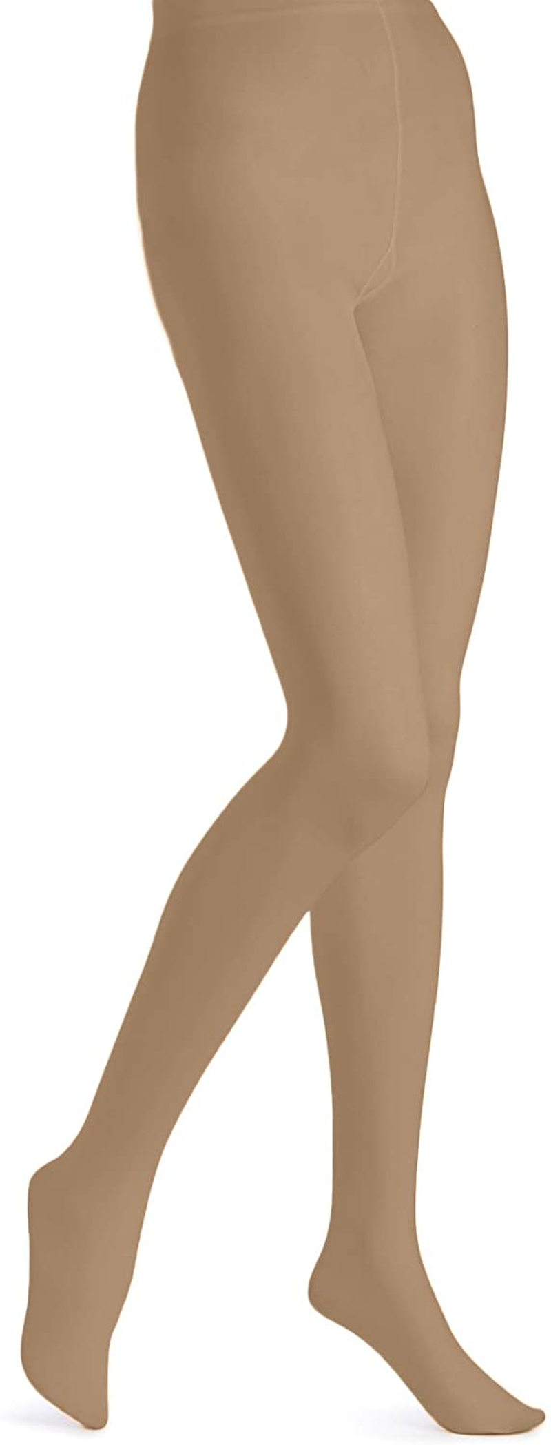 EMEM Apparel Women'S plus Size Queen Opaque Footed Tights Apparel & Accessories > Clothing > Underwear & Socks > Shapewear Butterfly Nude 5X 