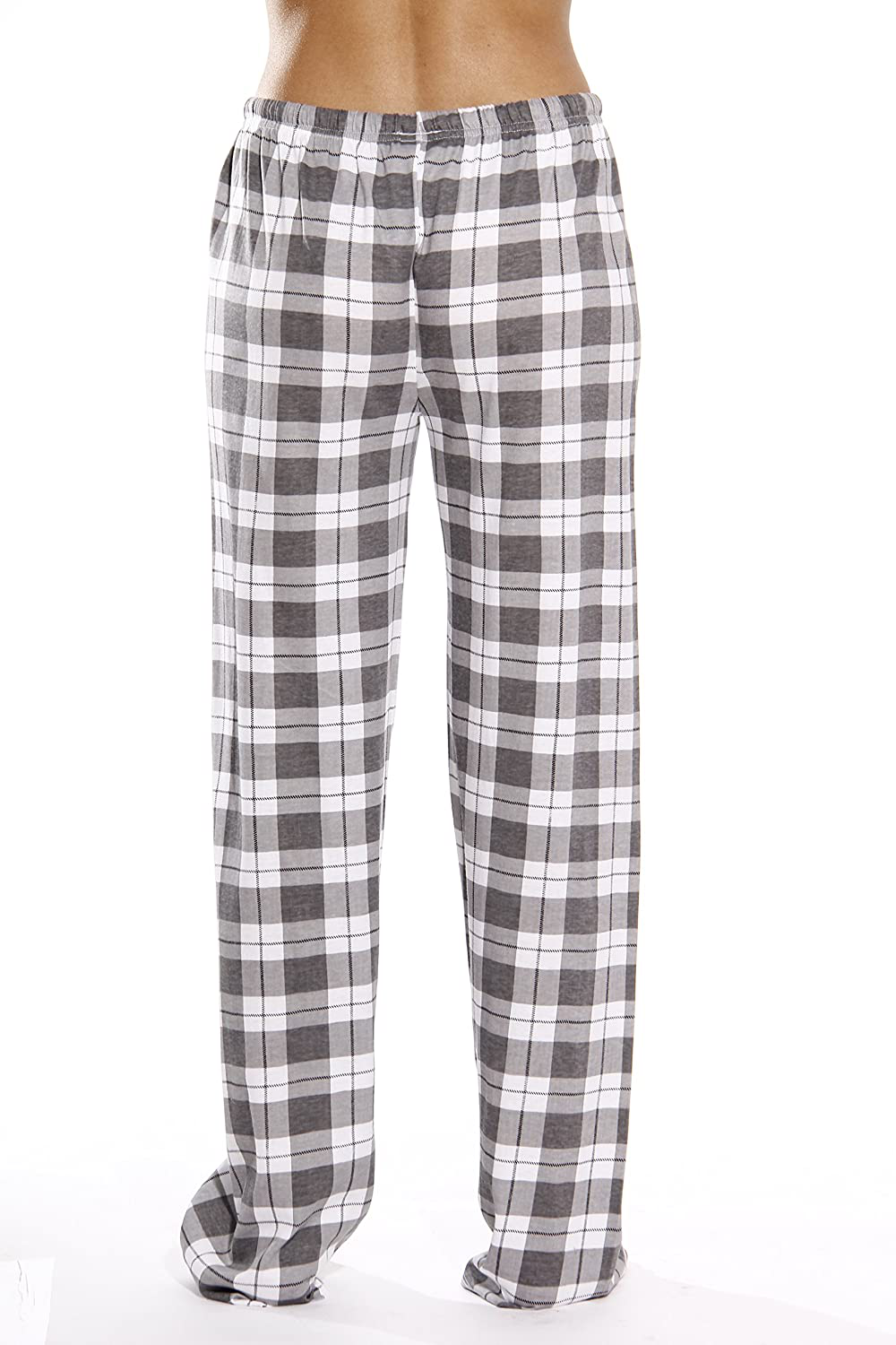 Just Love 100% Cotton Jersey Women Plaid Pajama Pants Sleepwear Apparel & Accessories > Clothing > Sleepwear & Loungewear > Pajamas Kylie Max   
