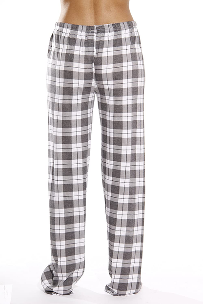 Just Love 100% Cotton Jersey Women Plaid Pajama Pants Sleepwear Apparel & Accessories > Clothing > Sleepwear & Loungewear > Pajamas Kylie Max   